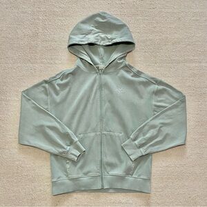 Kith Kids Sage Green Zip-Up Hoodie